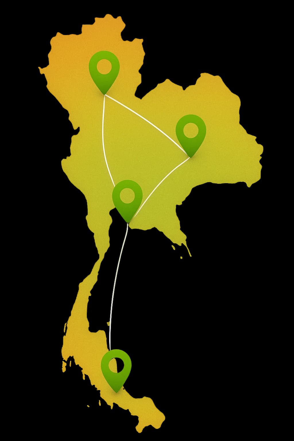 แผนที่เครือข่ายครอบคลุม 3BB AIS ทั่วประเทศไทย