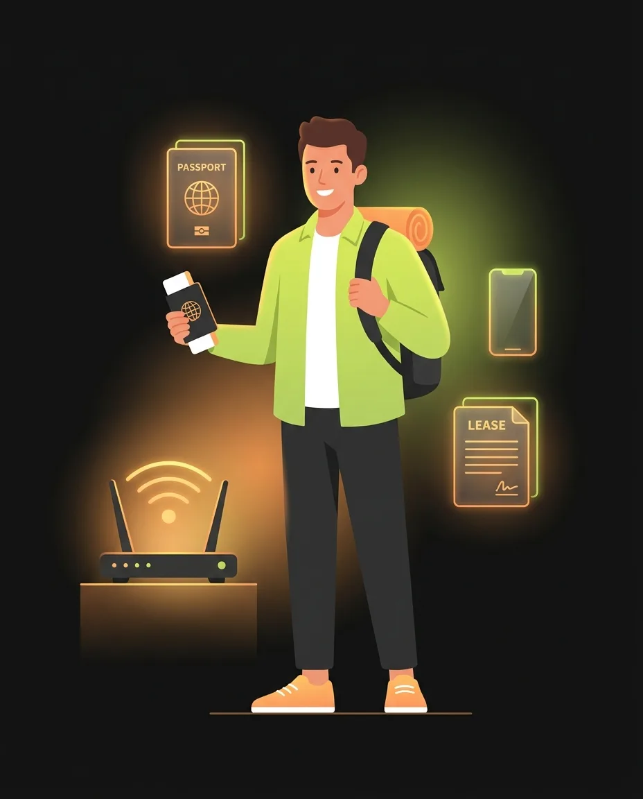 Foreign customer applying for 3BB and AIS Fibre home internet in Thailand with passport and documents