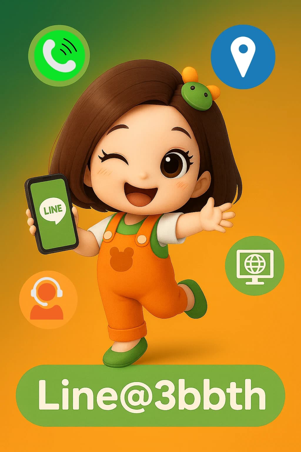 ติดต่อเรา 3BBTH - แอดไลน์ @3bbth สำหรับสอบถามและสมัครเน็ตบ้าน 3BB AIS Fibre3