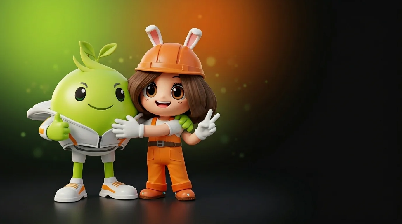 AIS Fibre × 3BB ใช้แพ็คเกจเดียวกันไหม? — มาสคอตอุ่นใจและส้มจี๊ดกอดคอ
