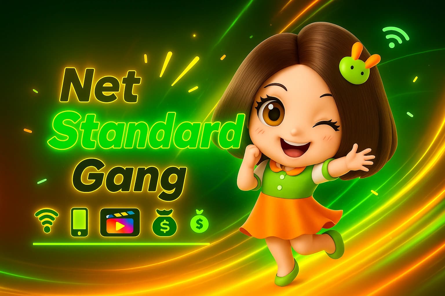 ภาพประกอบแพ็กเกจ Net Standard Gang