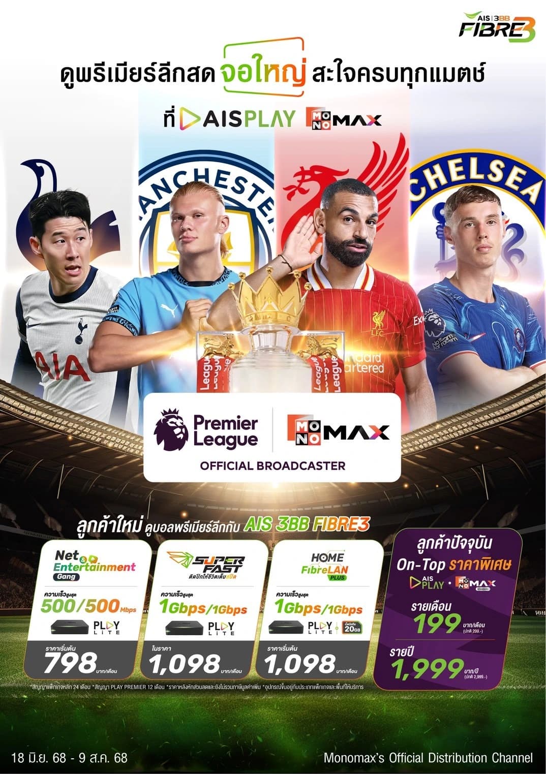 Premier League Package Details