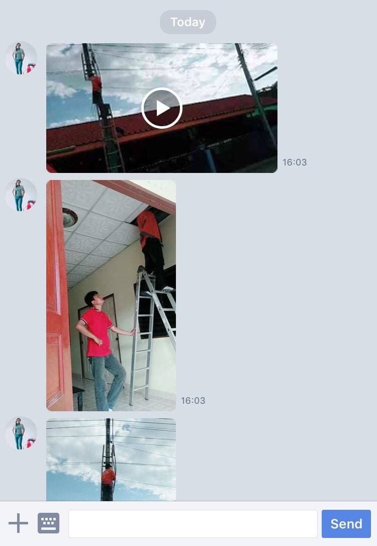 งานติดตั้งบนเพดาน - คุณ ค.