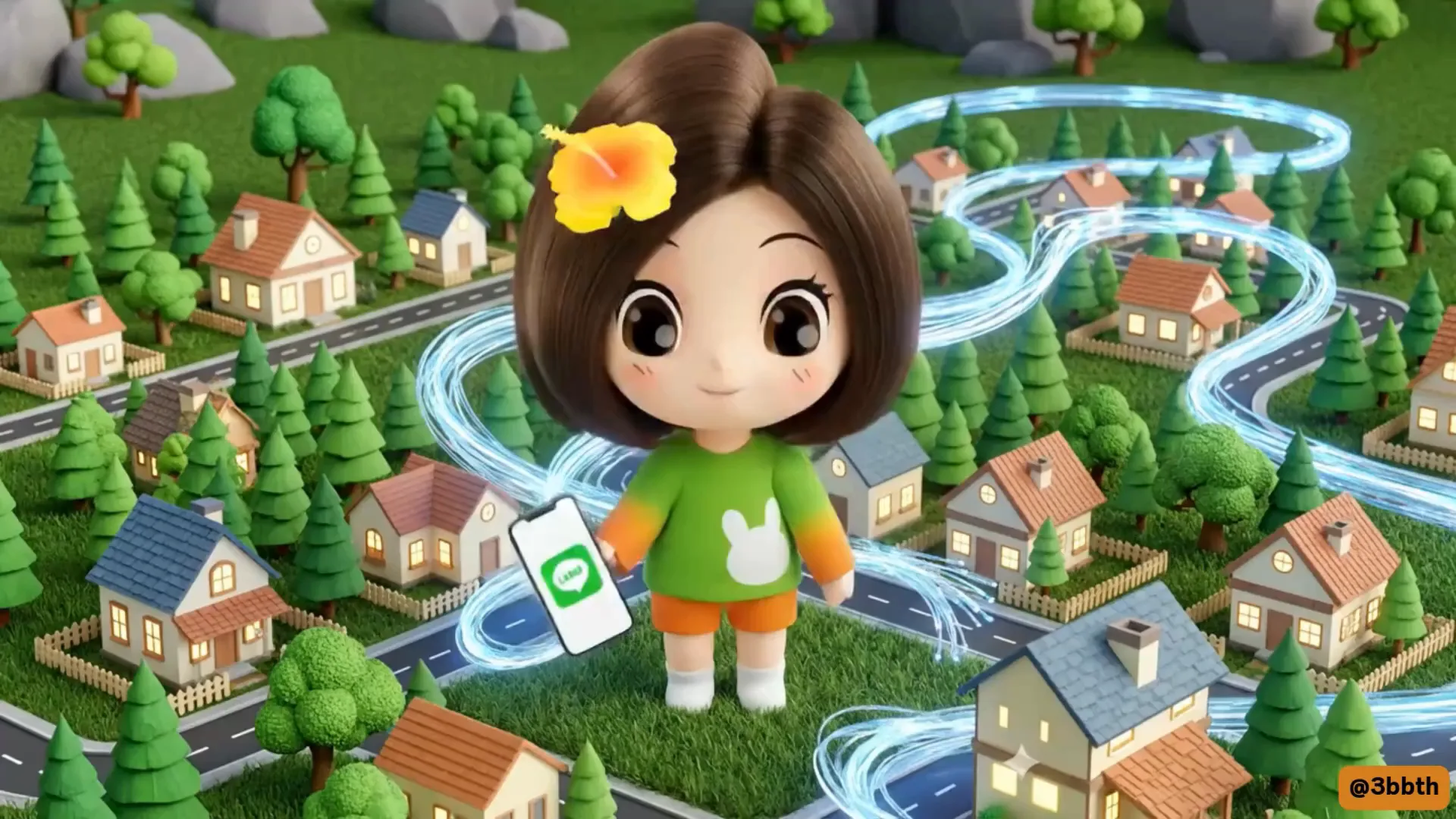 สมัครเน็ตบ้าน AIS 3BB Fibre3 ผ่าน LINE Official @3bbth
