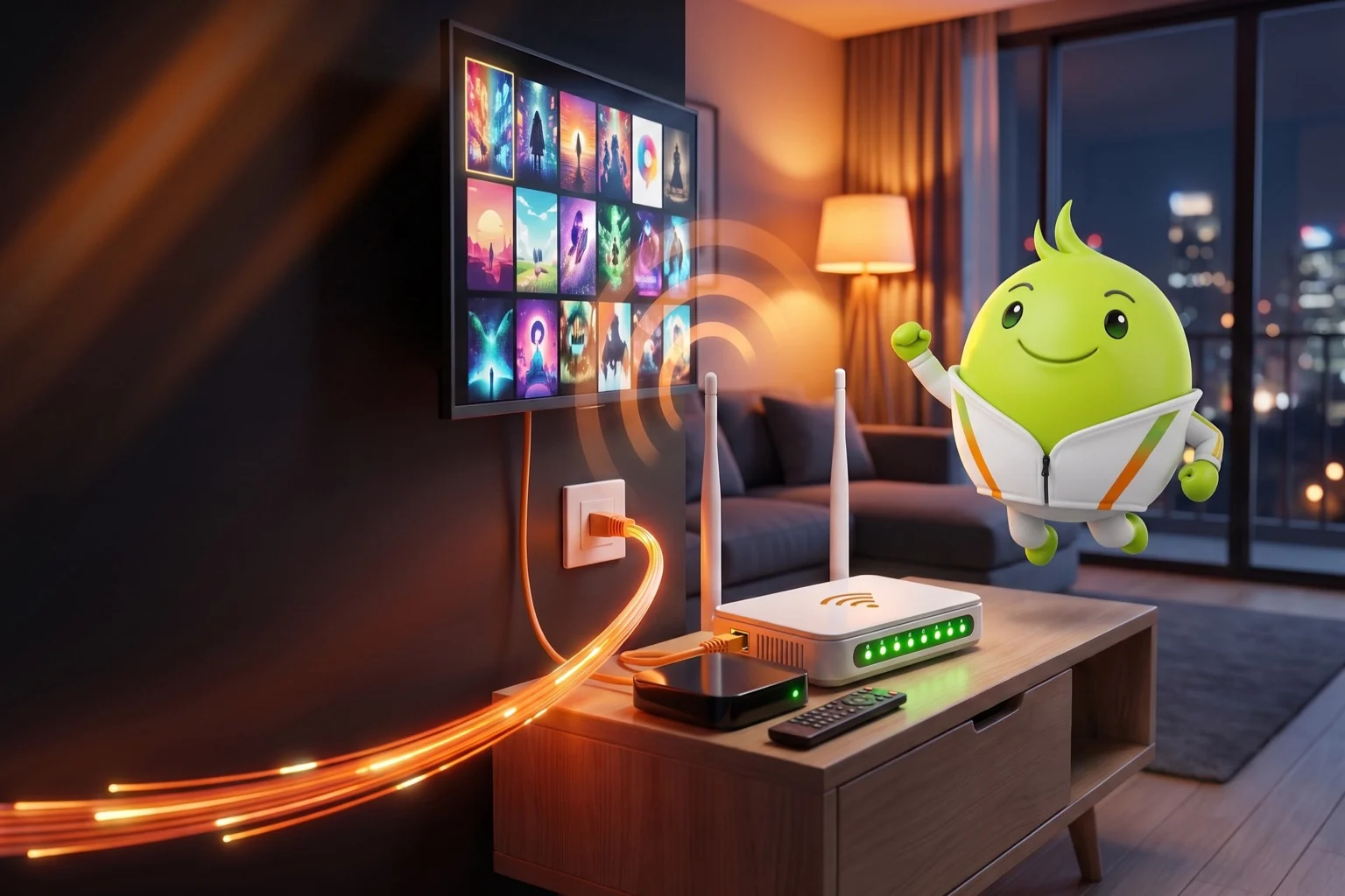 Broadband Condo + PLAYBOX