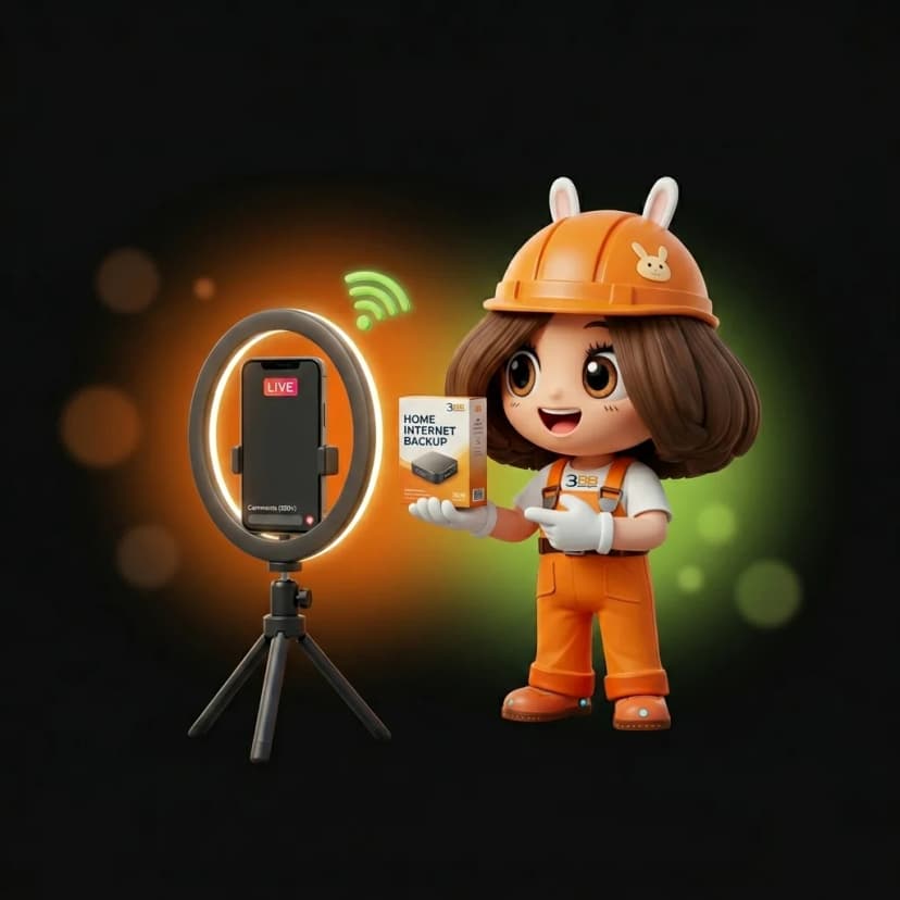 Dongle เน็ตสำรองสำหรับแม่ค้าออนไลน์และไลฟ์สดขายของ ไลฟ์ไม่หลุดกลางคัน